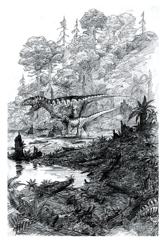 大恐竜展カタログビジュアル（科学博物館／讀賣新聞社）、2008年