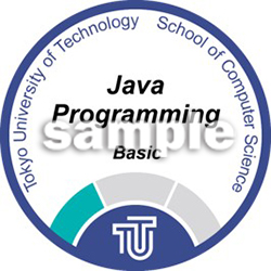 プログラミング基礎（Java） バッヂサンプル