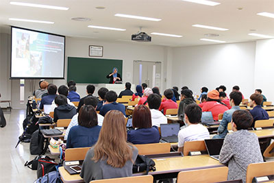 Management and Science University(MSU)の学生との交流会