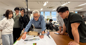 元BMWクリエイティブディレクター永島譲二客員教授による特別授業・デザイントークを開催