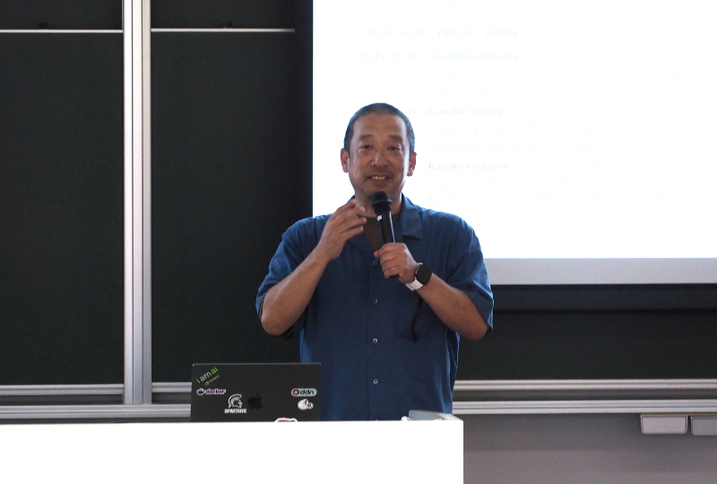生野 壮一郎教授講演の様子
