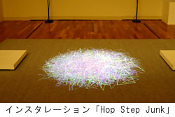 インスタレーション「Hop Step Junk」